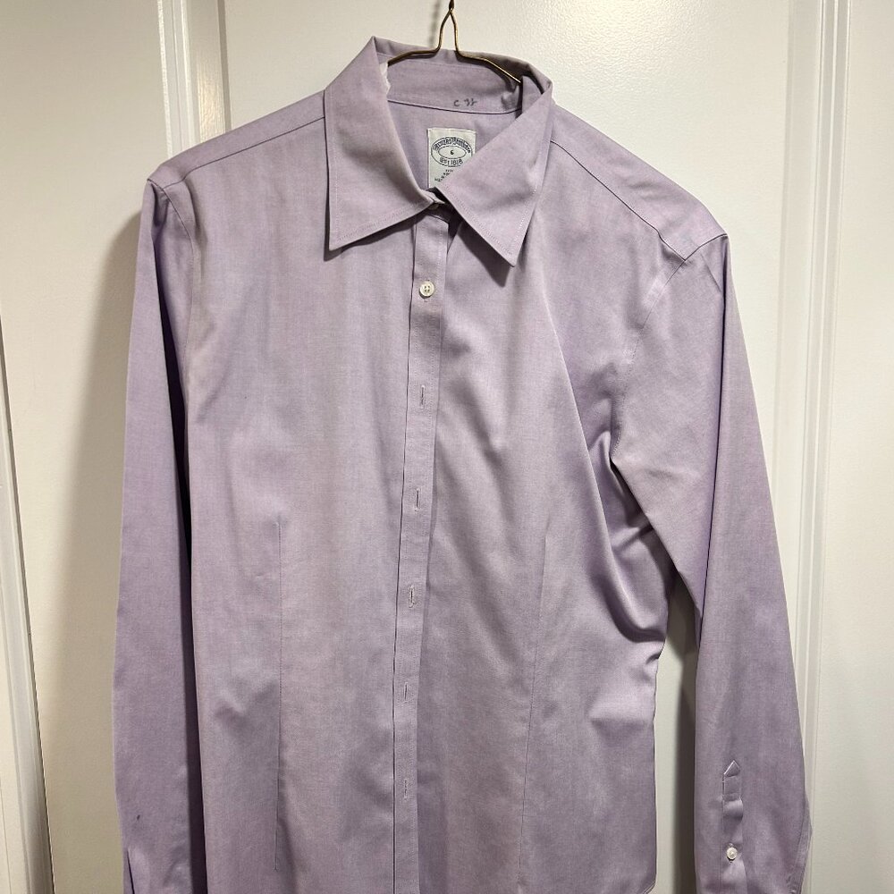 WOMEN'S COTTON BROOKS BROTHER SHIRT